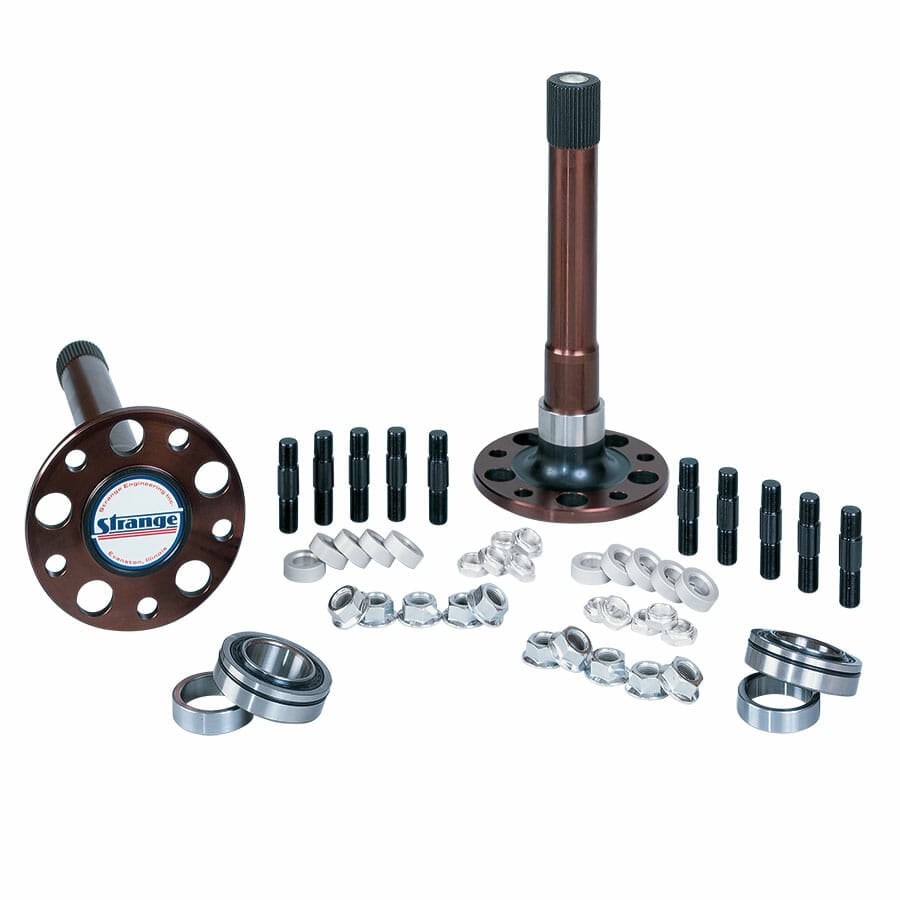 Pro Race Axle Package 40 Spline Gun Drilled Axles 3.150" Axle Bearings, & 5/8" Stud Kit